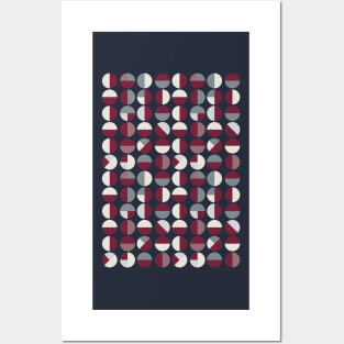 Pattern Circle Print Posters and Art